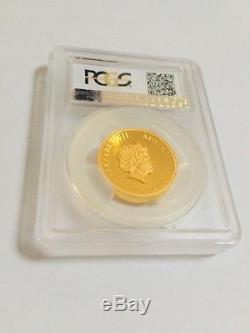 $100 Australian Wedge-tailed Eagle 2014 1oz Gold Proof coin HR PCGS PF69