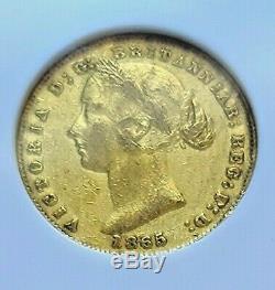 1865 AUSTRALIA SOVEREIGN Sydney Mint GOLD NGC Certified VF30