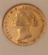 1866 Gold Sovereign Australia 8 Gram Ngc Fine 12 1/4 Oz