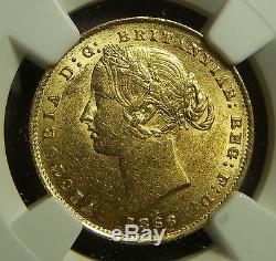 1866 Sydney Australia Sovereign Ms62 Ngc Catalog Val $2000 Ms60 $4200 Ms63