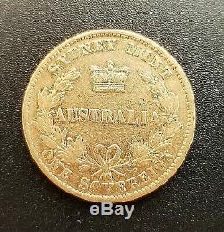 1870 AUSTRALIA SOVEREIGN Sydney Mint GOLD VF