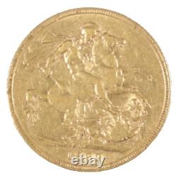 1882 M Australia Gold Sovereign Victoria KM# 6