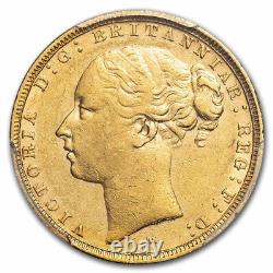 1883-M Australia Gold Sovereign Young Victoria XF-45 PCGS