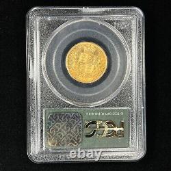 1884-S AU55 PCGS OGH Toned Australia Gold Sovereign Shield Reverse Nice Coin