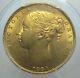1884-s Australia Gold Soverign Coin Pcgs Ms62 No Reserve