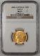 1885-s Australia One Sovereign Gold Coin 1sov Shield Ngc Ms-61