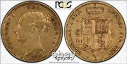 1886m Australian Half Sovereign PCGS graded XF40 Rare keydate coin, huge C/V