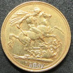 1888-s Australia Sovereign Gold Coin
