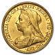 1893-1901-m Australia Gold Sovereign Victoria Veil Head Au