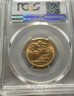 1894-M Australia Gold Sovereign PCGS MS62