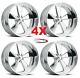 18 Pro Wheels Rims Muscle Billet Forged Custom Staggered Ss Line Us Specialties