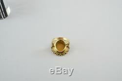 18ct Gold 1/4 Ounce Australian Nugget Ladies Coin Ring Size Q