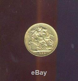 1900-M Gold Sovereign From W. W. 2 U. S. Army Air Corps Pilot Pack, Free USA Ship