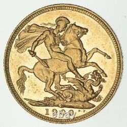1900-S Australia 1 Sovereign World Gold Coin 1187