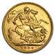 1902-1910-p Australia Gold Sovereign Edward Vii Bu Sku#91549