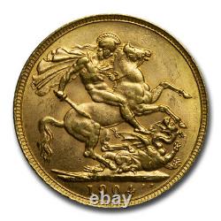 1904-P Australia Gold Sovereign Edward VII BU SKU#224427
