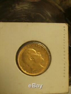 1906 Australian Full Sovereign 22ct Gold Melbourne / King Edward VII