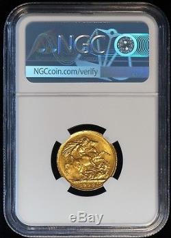 1906 S Australia 1 Sovereign Gold Coin (NGC MS 61 MS61) UNCIRCULATED (06126)