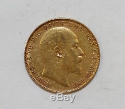 1907 Australia Sovereign Gold Coin