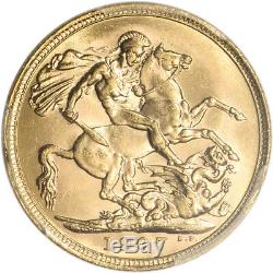 1907 M Australia Gold Sovereign PCGS MS64 S-3971