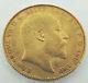 1907 P Australian Full Sovereign Edward Vii Perth Gold Coin