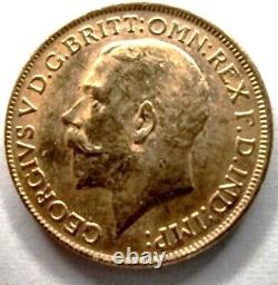 1913 Gold Australian Sovereign. 2355 oz. High grade, KM#29