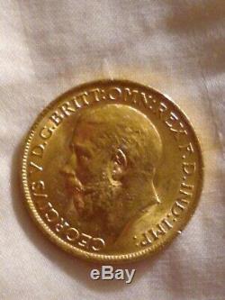 1915 BU Gold Bitish Sovereign Uncirculated