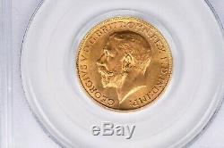 1918-S Australia 1 Sovereign PCGS MS 65 Witter Coin