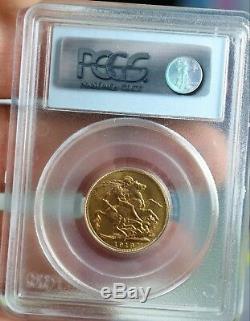1918-S Australia Sovereign PCGS Graded MS64 Gold Coin