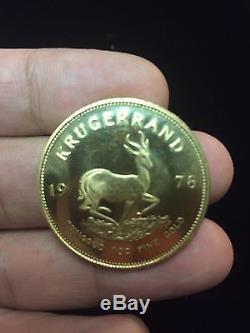 1978 1 ounce pure gold Australian kuggerand gold coin