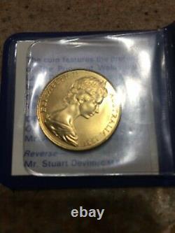 1981 Australian $200 UNC Gold Coin Commemorating Charles & Di Royal Wedding