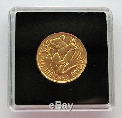 1983 (. 917) Gold Australian Koala Bear 200 Dollars Coin
