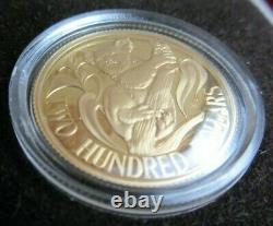 1983 Australia $200 Proof Gold Koala KM 71, 0.917 gold 10 gr