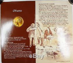 1984 Australia $200 Koala Bear Uncirculated Gold Coin, 22kt In Cardboard Holder