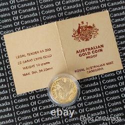 1985 Australia $200 Koala Proof Gold Coin Royal Australian Mint #coinsofcanada