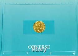 1986 Australia Koala $200 Gold Coin Royal Australian Mint 22 Carat AGW. 2948 BU