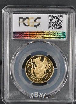 1986 PCGS PR68DCAM AUSTRALIA GOLD $200 KOALA PROOF. 2948oz AGW 10g. 917 GOLD