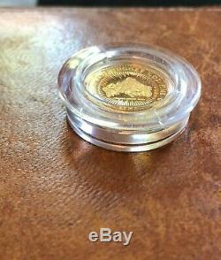 1987 1/10 oz Australian Gold Nugget Coin Mint Capsule Proof Set Rare