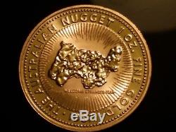 1987 1 oz. Australian Gold Nugget Coin