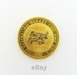 1987 Australian Nugget Coin 9999 Fine Gold 100 Dollar, 1 Ounce Coin Preloved