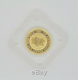1988 Australian Nugget Coin 1/10 Fine Gold $15 Australian Mint in Case PreOwned
