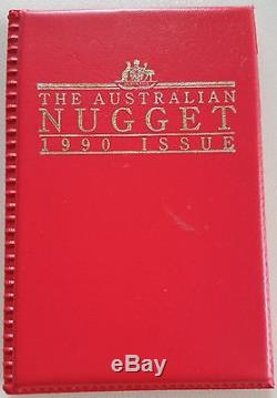 1990 Australian 1/20 oz Gold Australian Nugget Coin Great Gift
