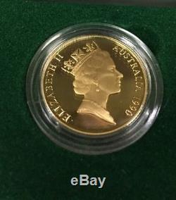 1990 Two Hundred Dollar Gold Proof Coin No 5949 Royal Australian Mint -cheap