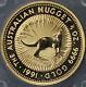 1991 Australian Nugget $50 Grey Kangaroo 1/2 Oz Gold Coin