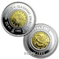 1992 Australian Proof Gold Nugget 5 Coin Set Eagle Privy SKU #73487