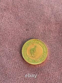 1993 Australian Kangaroo 1/20 oz. 9999 Gold Perth Rare Low Minted