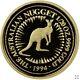 1994p $5 Gold Proof Australian Kangaroo? Only 250 Proof Nuggets Minted. Rare