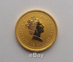 1994 Australian Gold Nugget 1/10 Ounce Coin