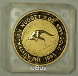 1995 Australia Gold Nugget $200 Proof Coin 2 oz of. 999 Pure Very Scarce
