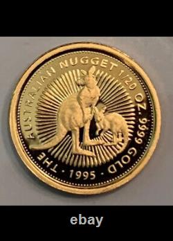 1995-P $5 Australian 1/20 oz Gold Nugget? NGC PF70 UCAM POP 2. Proof Kangaroo
